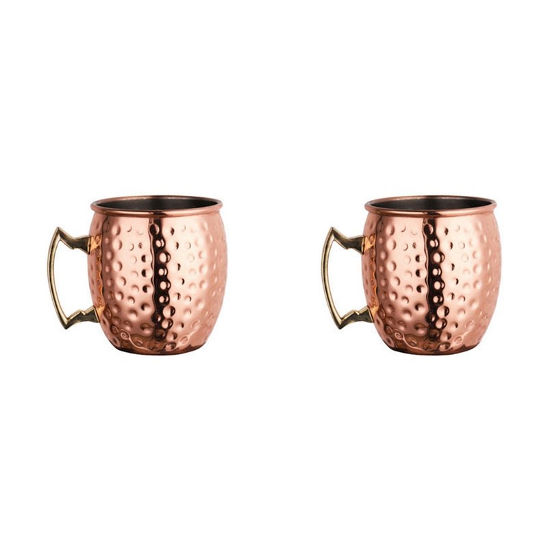 Mule Copper Mug - JHD 2X Moscow Mule Cup Stainless