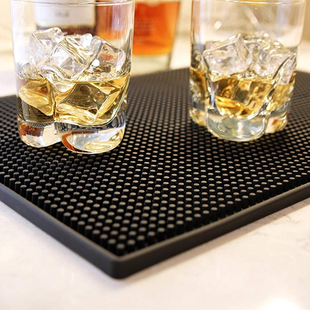 Bar Mat Rubber - Soft Rubber Bar Runner Towel Spill