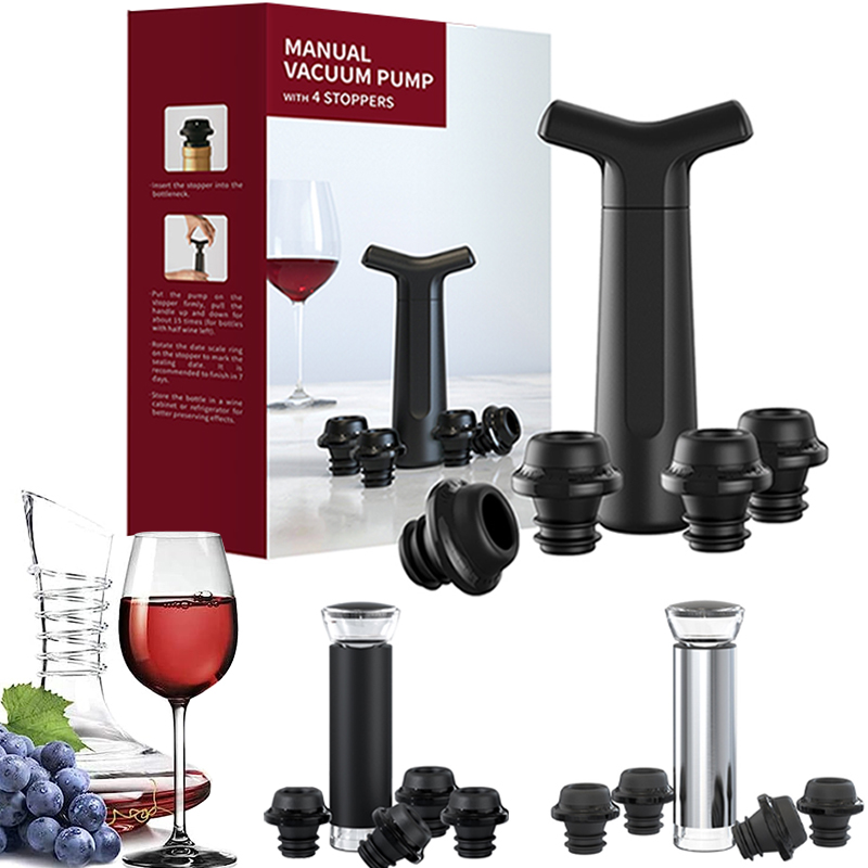 Vacuum Wine Stoppers Vacuum Pu - Wine Preservation Pump 评论和价格