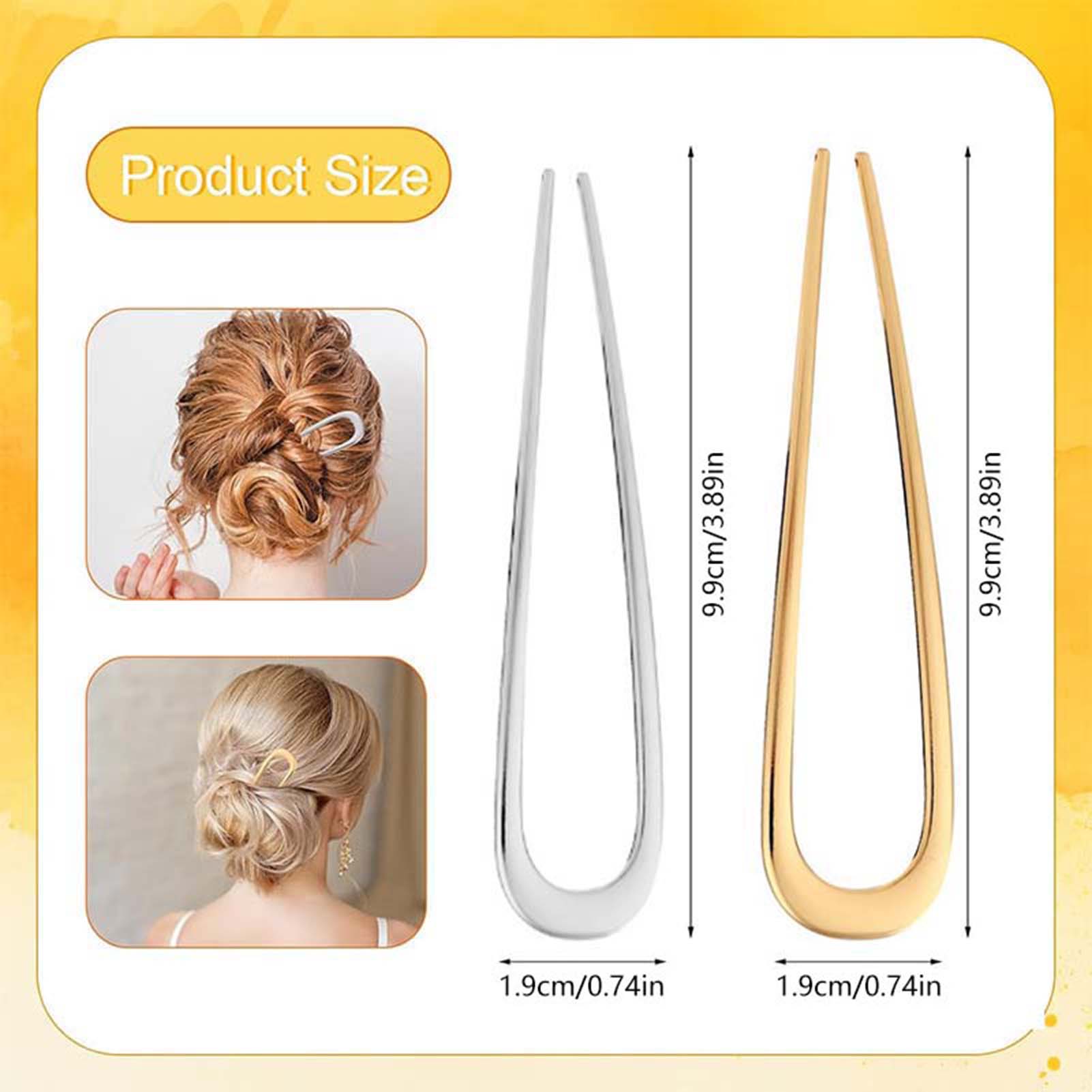 French U Shaped Hair Pins Vint - Home Barber 评论和价格