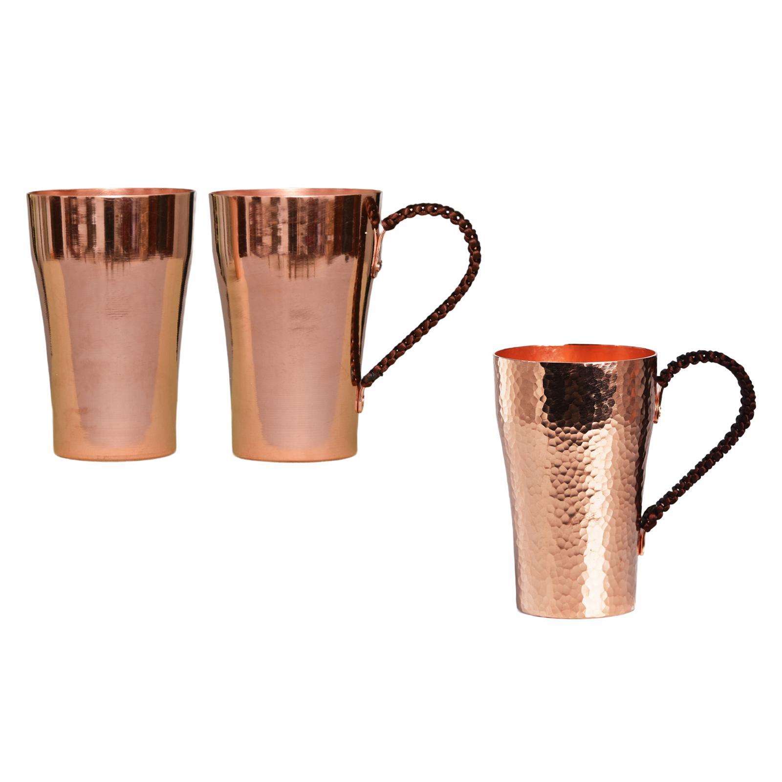 Pure Copper Cup 400ml Handmade - Mule Copper Mug 评论和价格