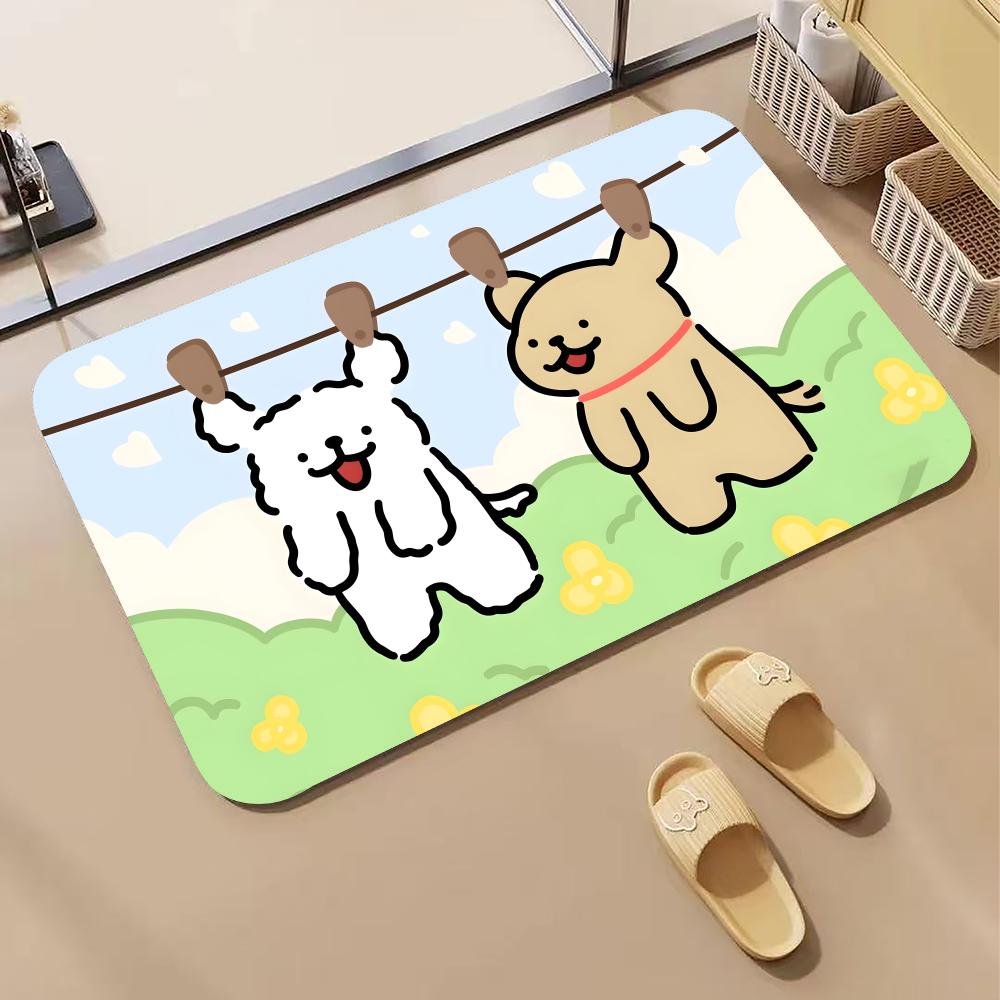 Anime L-LINE FRIENDS Puppy Flo - Bar Mat Rubber 评论和价格
