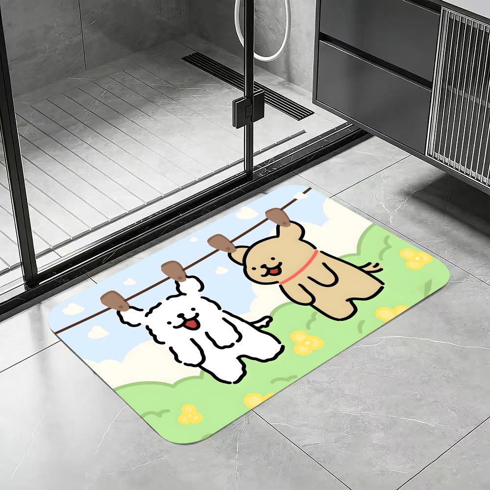 Anime L-LINE FRIENDS Puppy Flo - Bar Mat Rubber 评论和价格