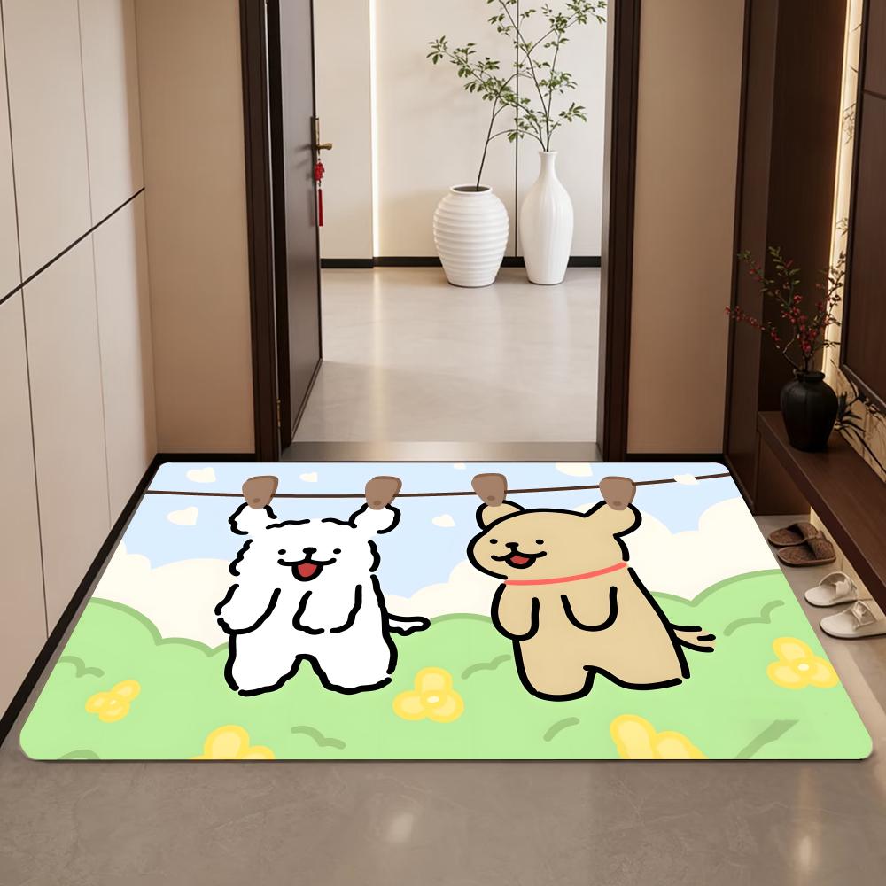 Anime L-LINE FRIENDS Puppy Flo - Bar Mat Rubber 评论和价格