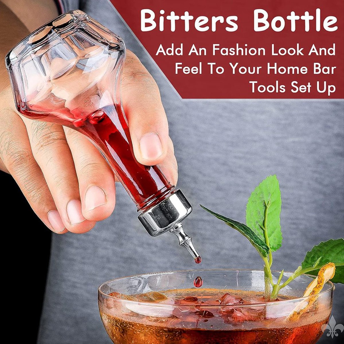A75K 6 PCS Bitters Bottle Set  - Bitters Bottle Set 评论和价格