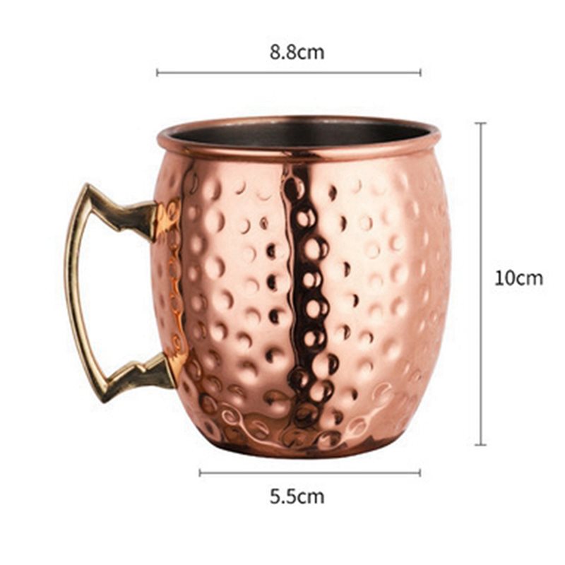 JHD 2X Moscow Mule Cup Stainle - Mule Copper Mug 评论和价格
