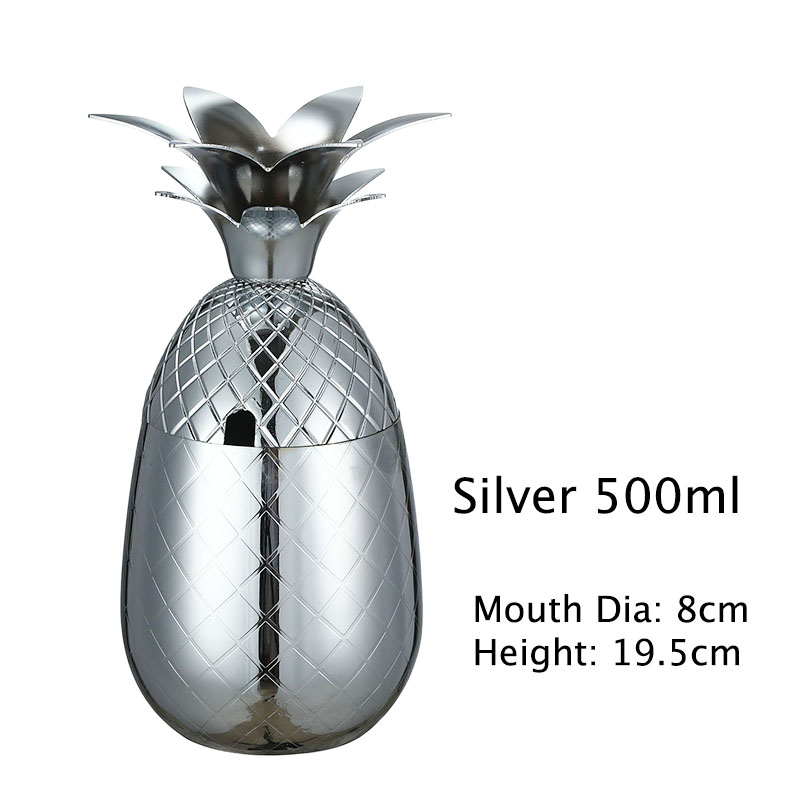 Pineapple Tumbler / Mug Moscow - Mule Copper Mug 评论和价格