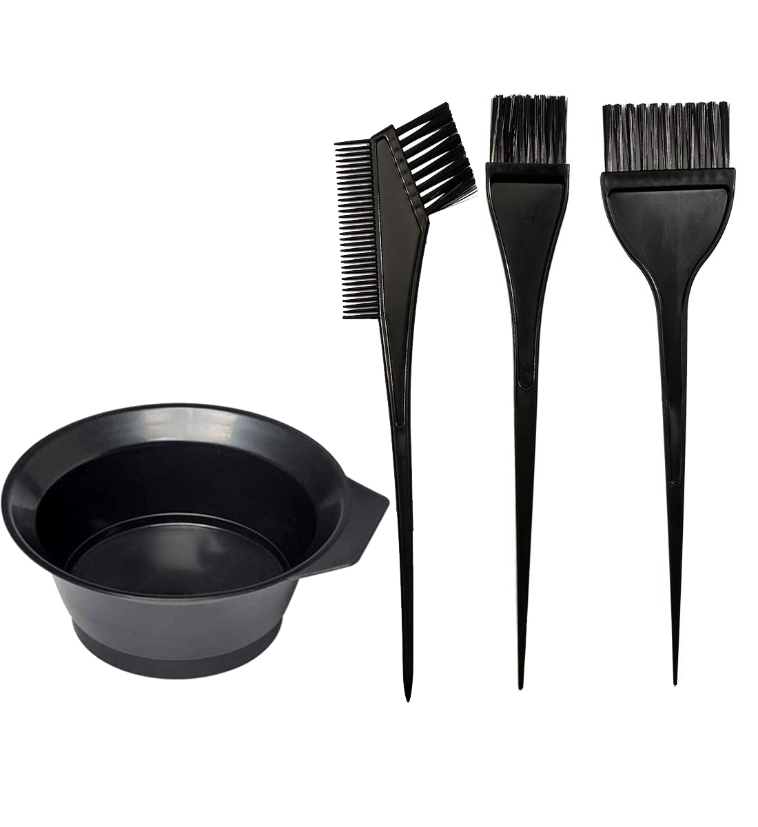 4Pcs Home Salon Hair Dyeing Br - Home Barber 评论和价格