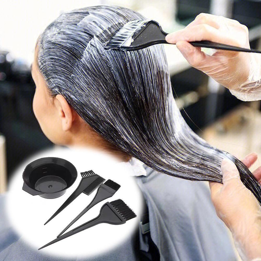 4Pcs Home Salon Hair Dyeing Br - Home Barber 评论和价格