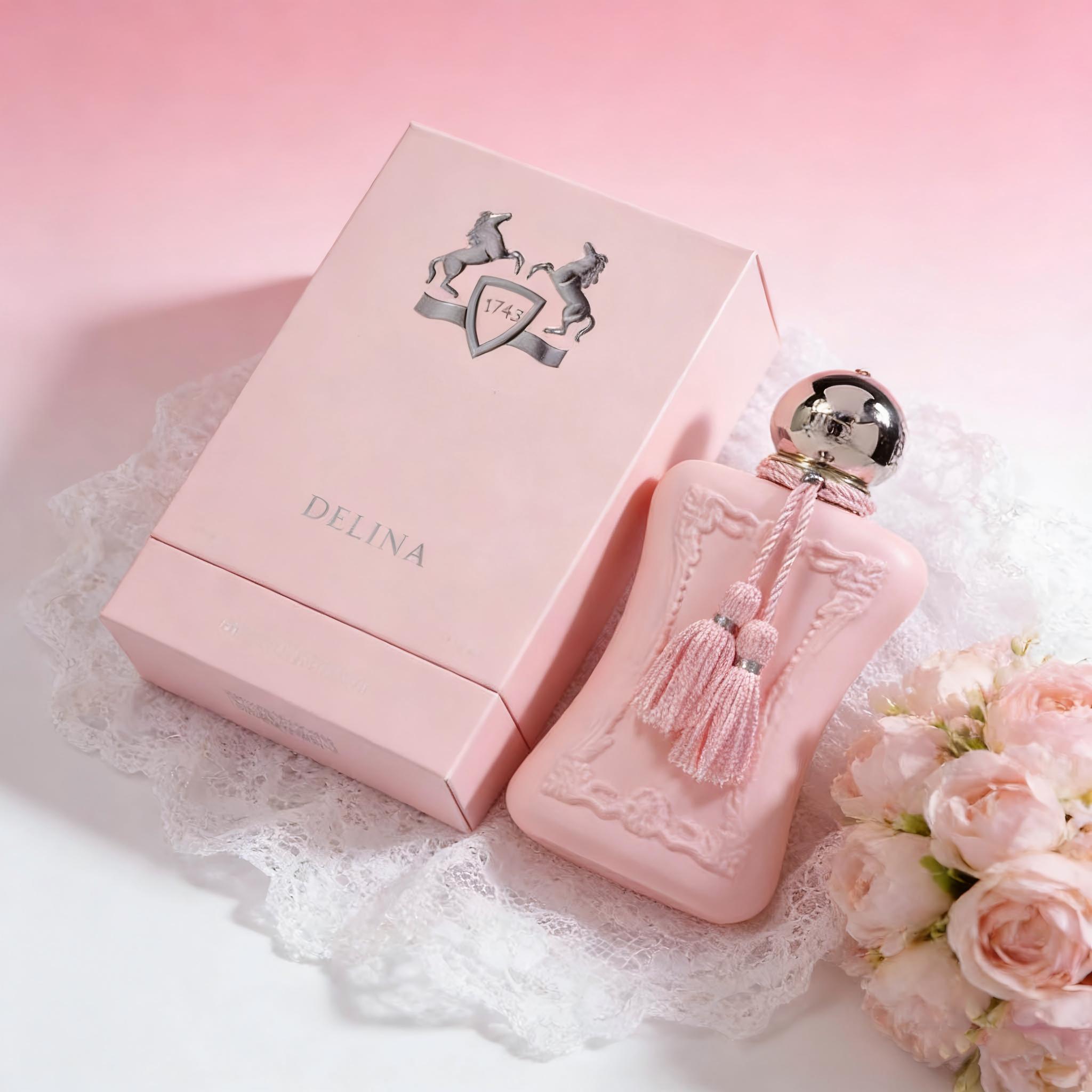 DELINA EDP: Elegant Pink Bottl - Home Bar Accessories 评论和价格