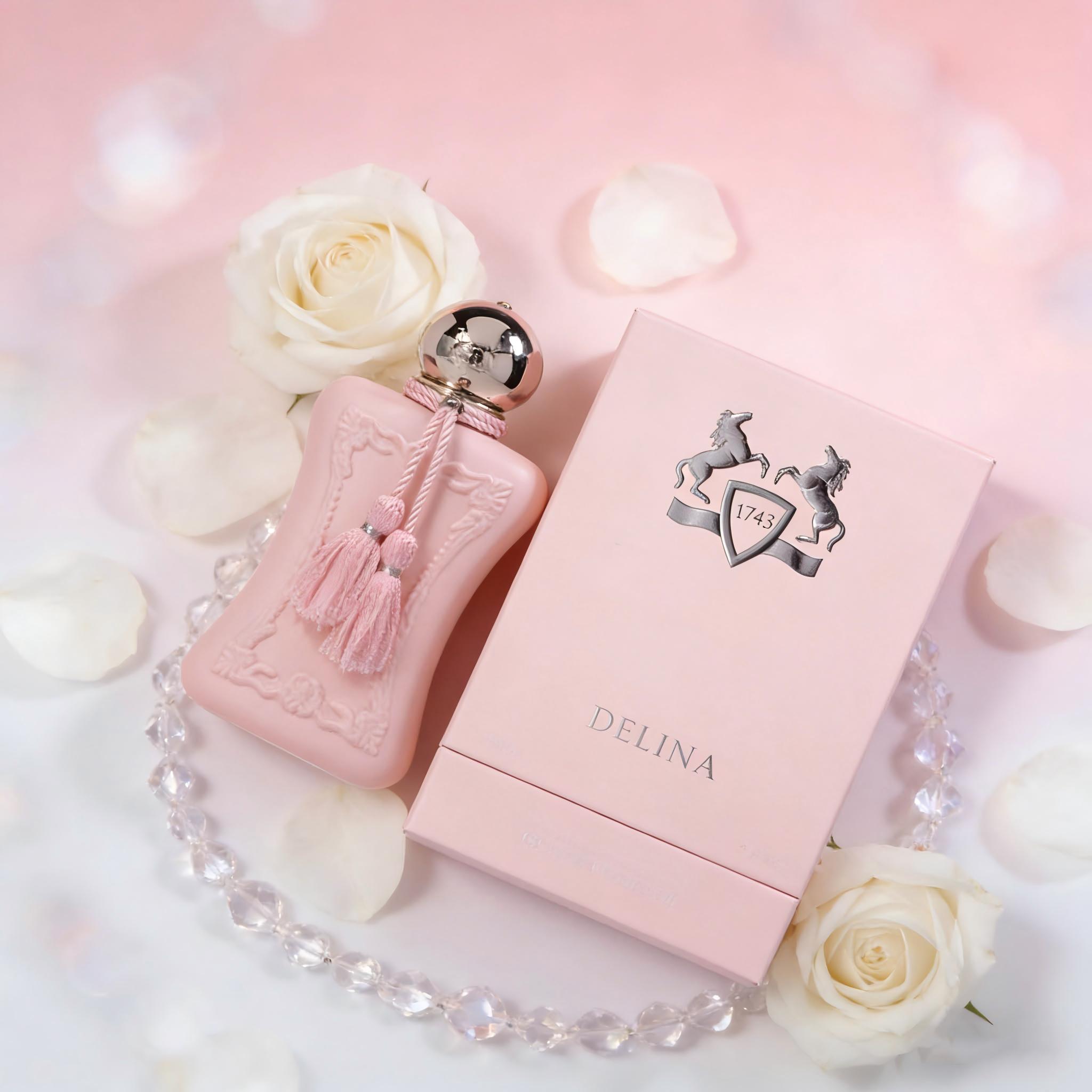 DELINA EDP: Elegant Pink Bottl - Home Bar Accessories 评论和价格