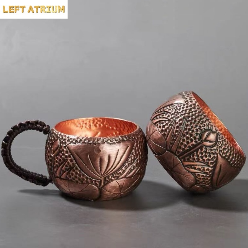 Pure Copper Coffee Mug,Handcra - Mule Copper Mug 评论和价格