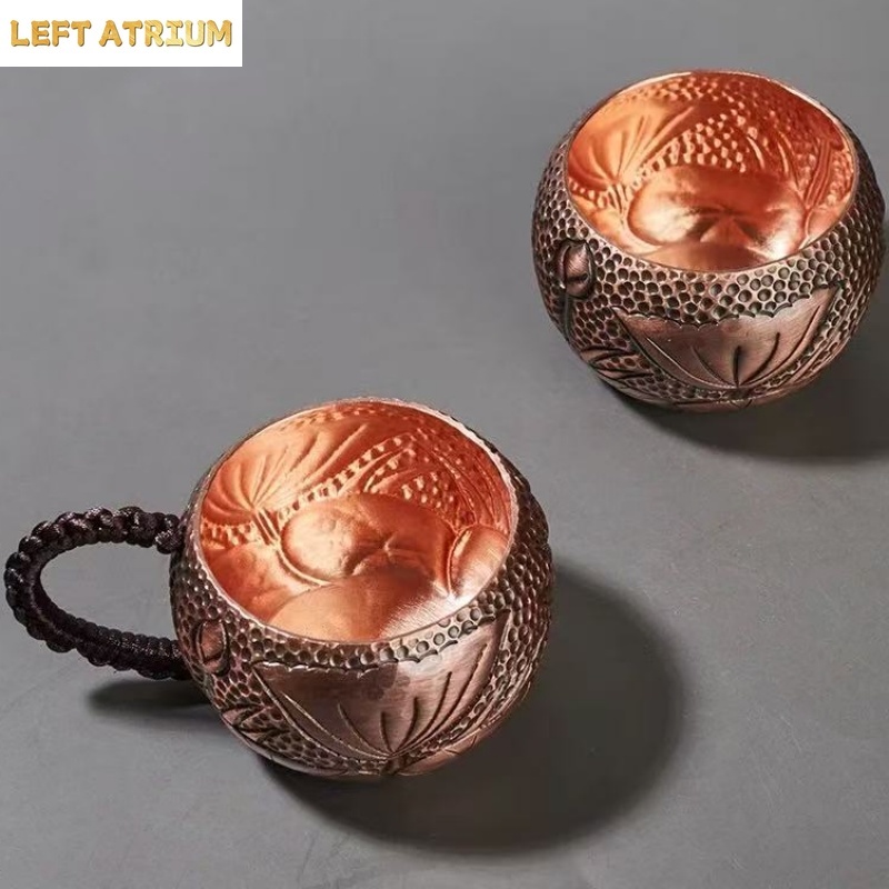 Pure Copper Coffee Mug,Handcra - Mule Copper Mug 评论和价格