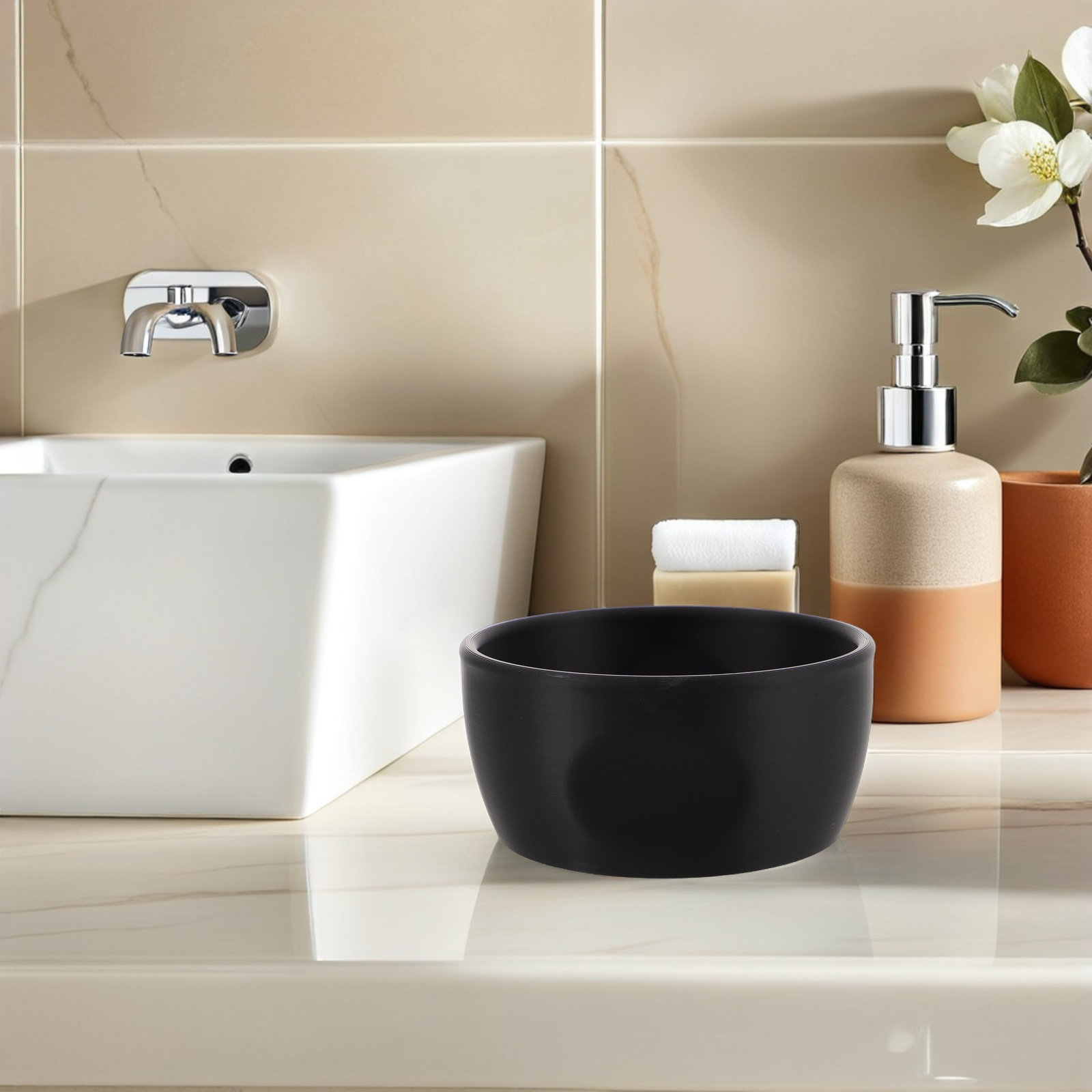 Men's Shaving Soap Bowl Wide M - Home Barber 评论和价格