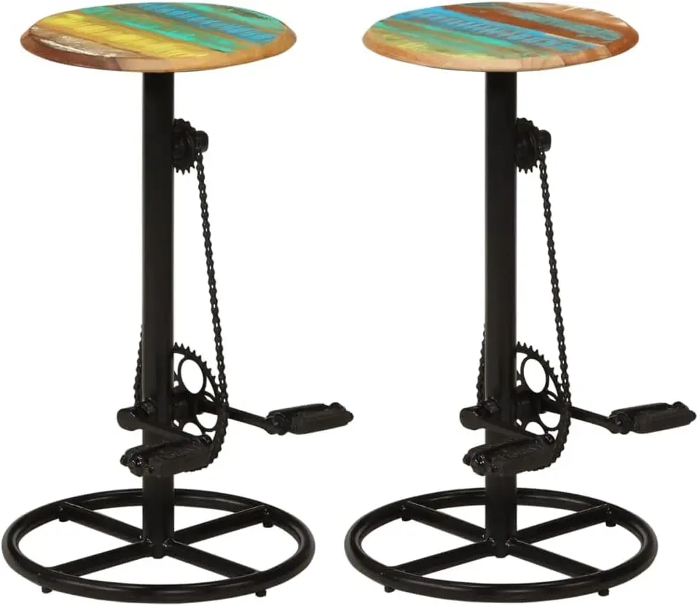 Bar Chairs 2 pcs,Kitchen Count - Home Bar Stools 评论和价格