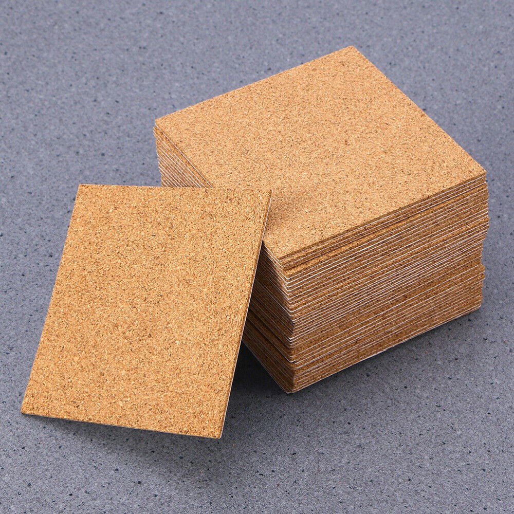 10Pcs Cork Coasters Square Cor - Home Bar Supplies 评论和价格