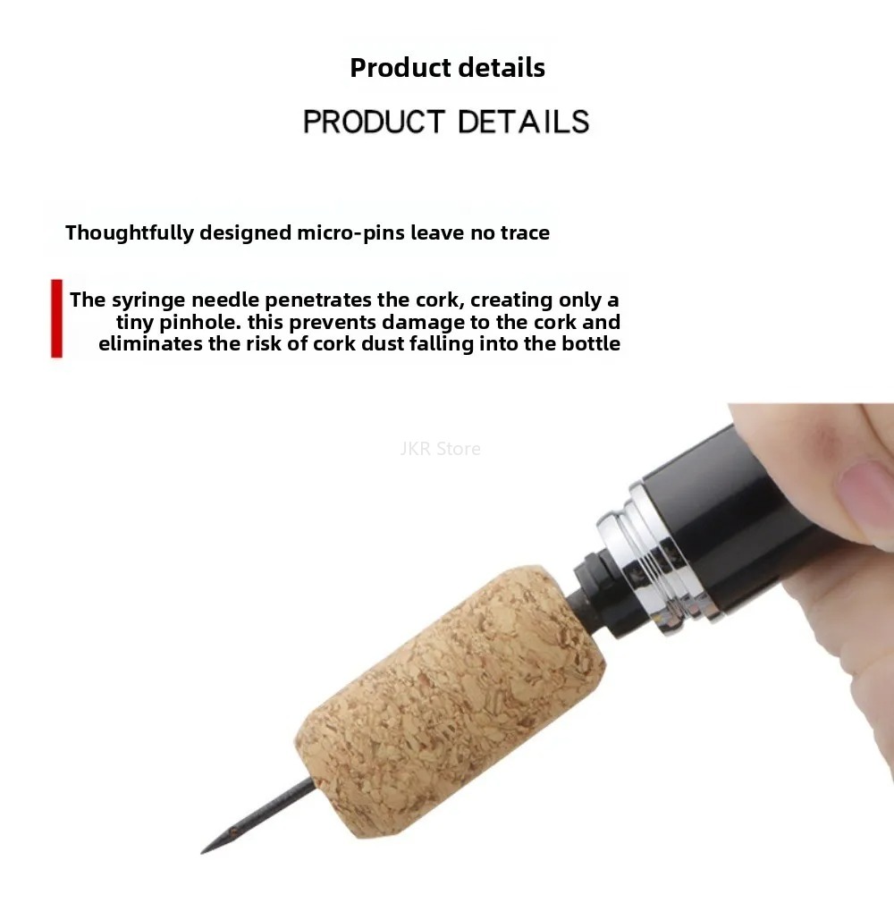 Air Pressure Wine Bottle Opene - Wine Preservation Pump 评论和价格