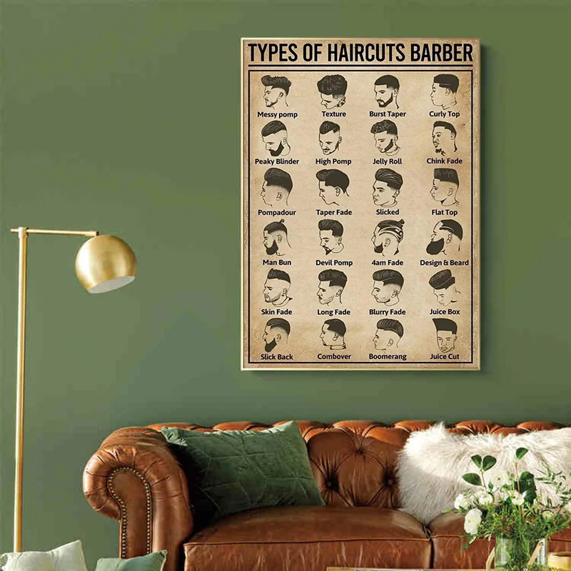 Retro Types Of Haircuts Barber - Home Barber 评论和价格
