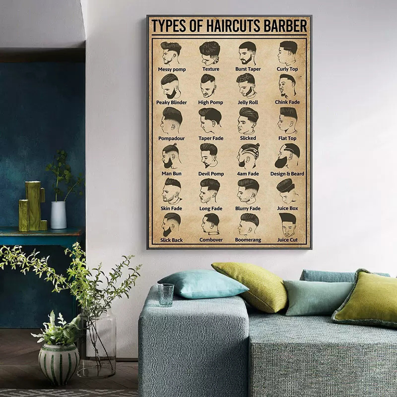 Retro Types Of Haircuts Barber - Home Barber 评论和价格