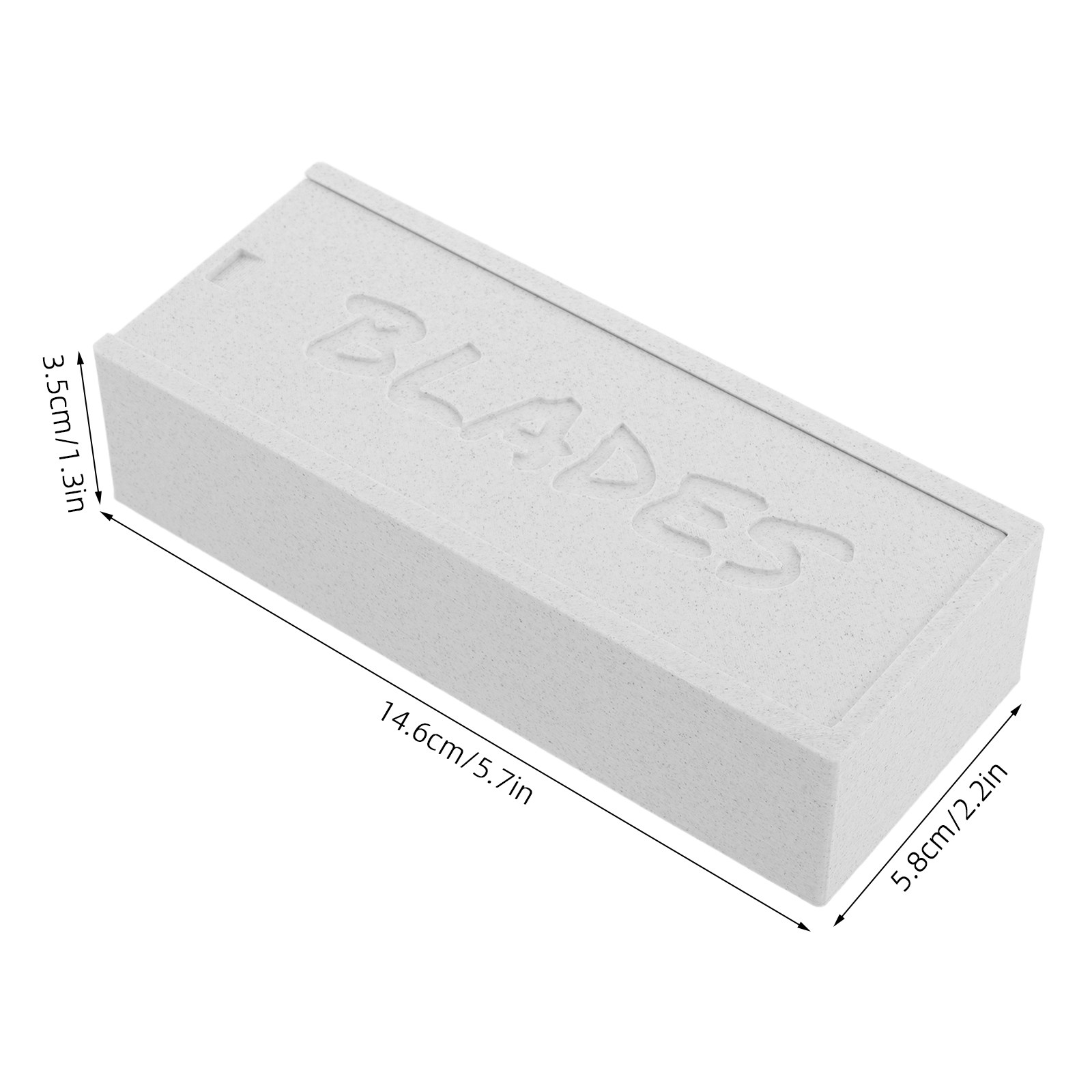 White Double Compartment Blade - Home Barber 评论和价格