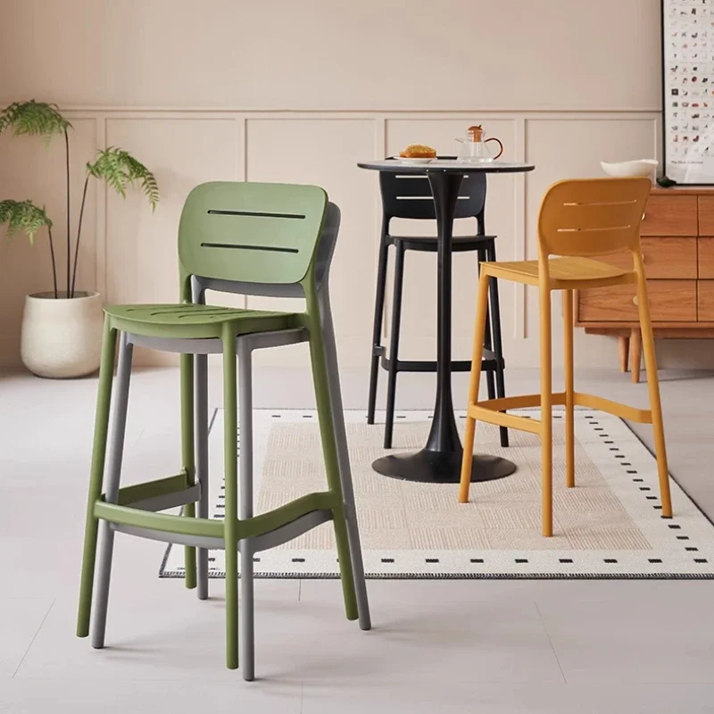 Luxury Plastic Bar Chairs Stac - Home Bar Lounge 评论和价格