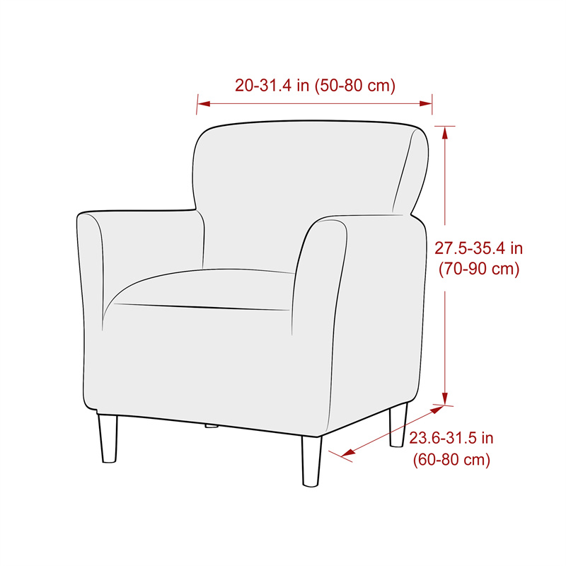 1PC Stretch Spandex Tub Chair  - Home Bar Lounge 评论和价格