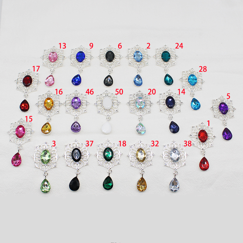 Shiny 28*49MM 10Pcs Crystal Rh - Cocktail Recipe Book 评论和价格