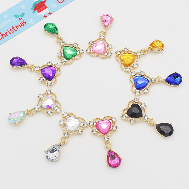 10Pc 20*40mm NEW Heart Crystal - Cocktail Recipe Book 评论和价格