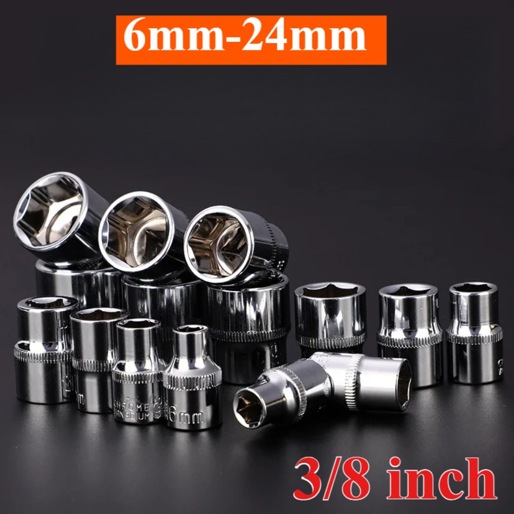 3/8 Short Socket 6-24mm Extern - Home Bar Supplies 评论和价格