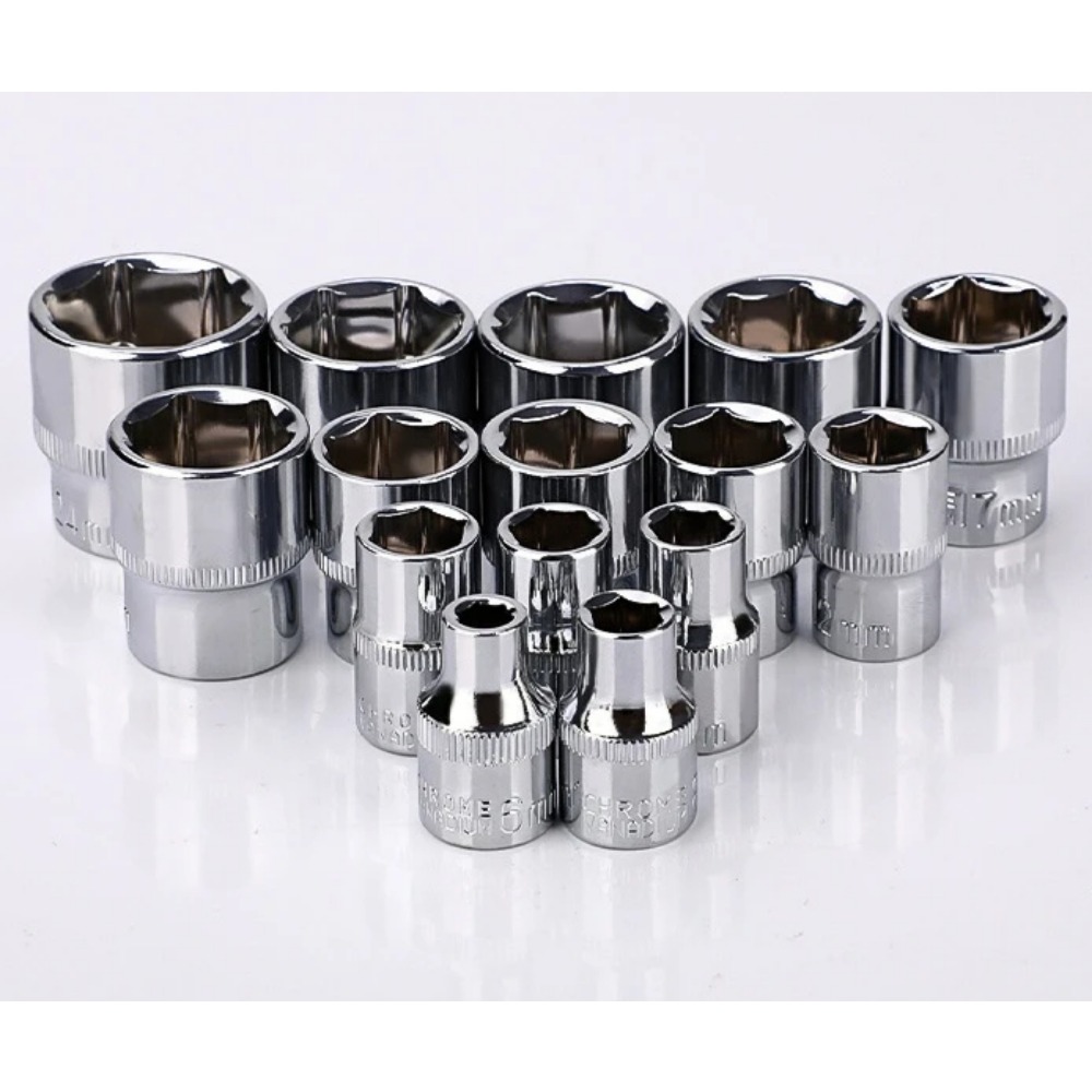3/8 Short Socket 6-24mm Extern - Home Bar Supplies 评论和价格