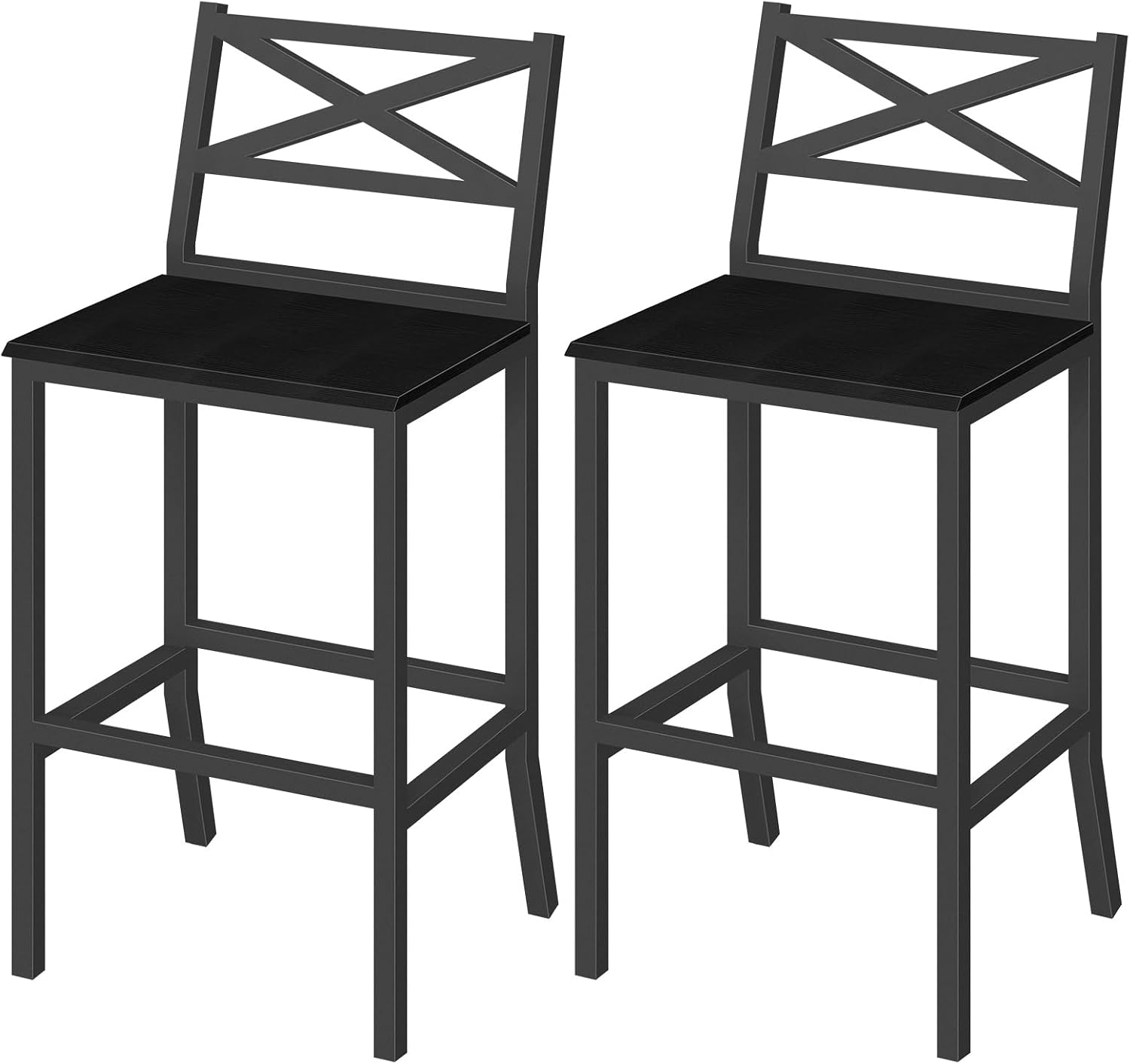 Bar Stools, Set of 2 Bar Chair - Home Bar Stools 评论和价格