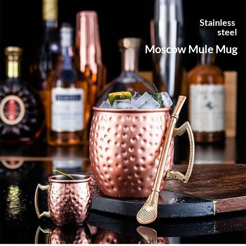 530ml Cocktail Wine Cup Moscow - Mule Copper Mug 评论和价格