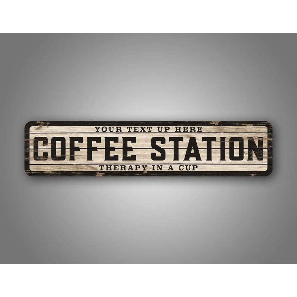 Custom Text Logo Weathered Woo - Home Bar Cafe 评论和价格