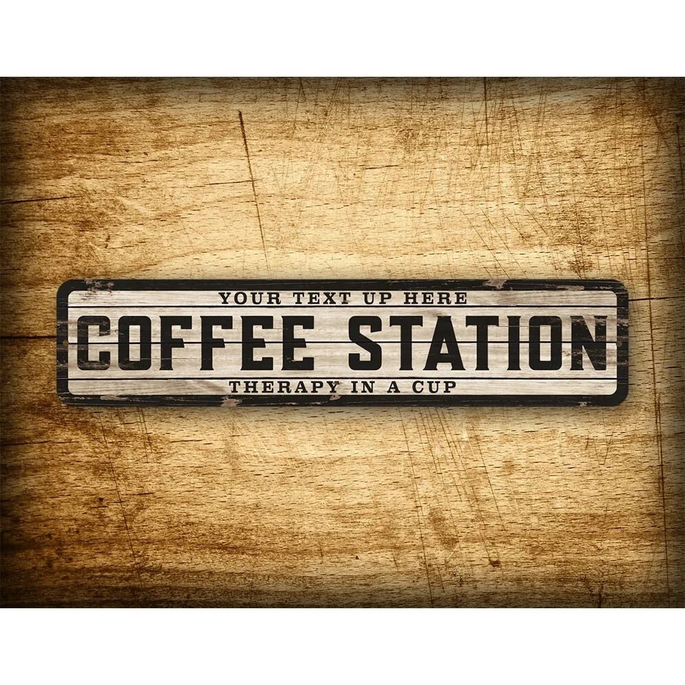 Custom Text Logo Weathered Woo - Home Bar Cafe 评论和价格