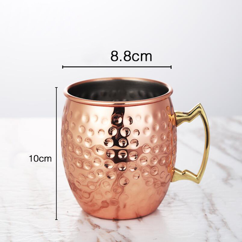 530ML Stainless Steel Moscow M - Mule Copper Mug 评论和价格