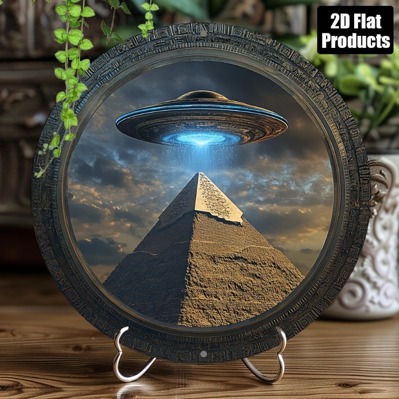 Pyramid UFO Theme Round Alumin - Home Bar Cafe 评论和价格