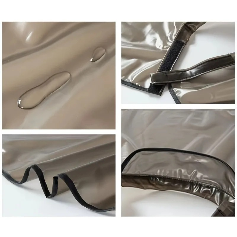 1pc Waterproof Transparent Hai - Home Barber 评论和价格