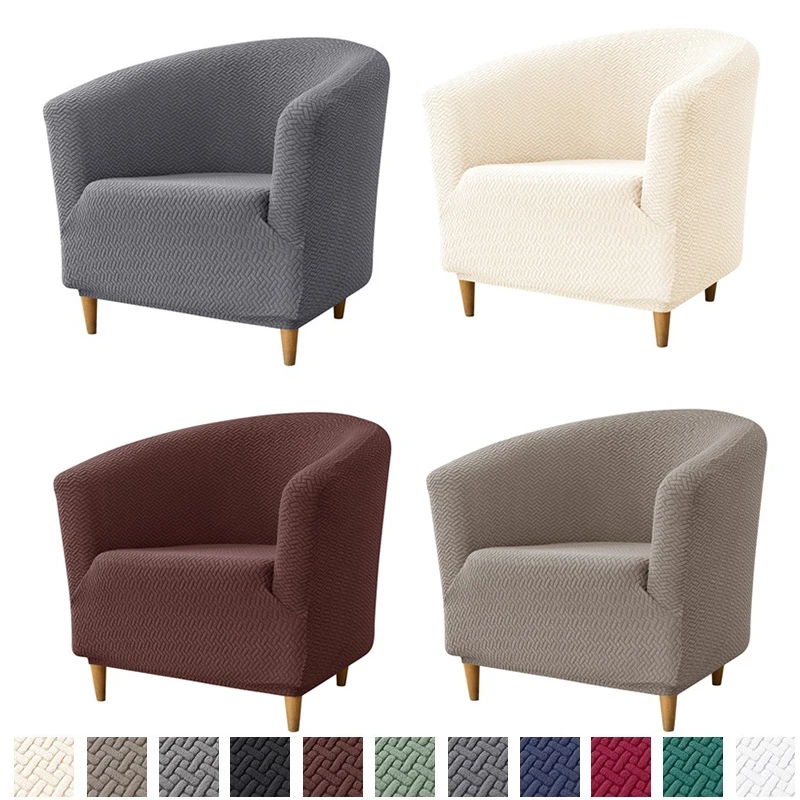 Elastic Club Chair Cover Jacqu - Home Bar Lounge 评论和价格