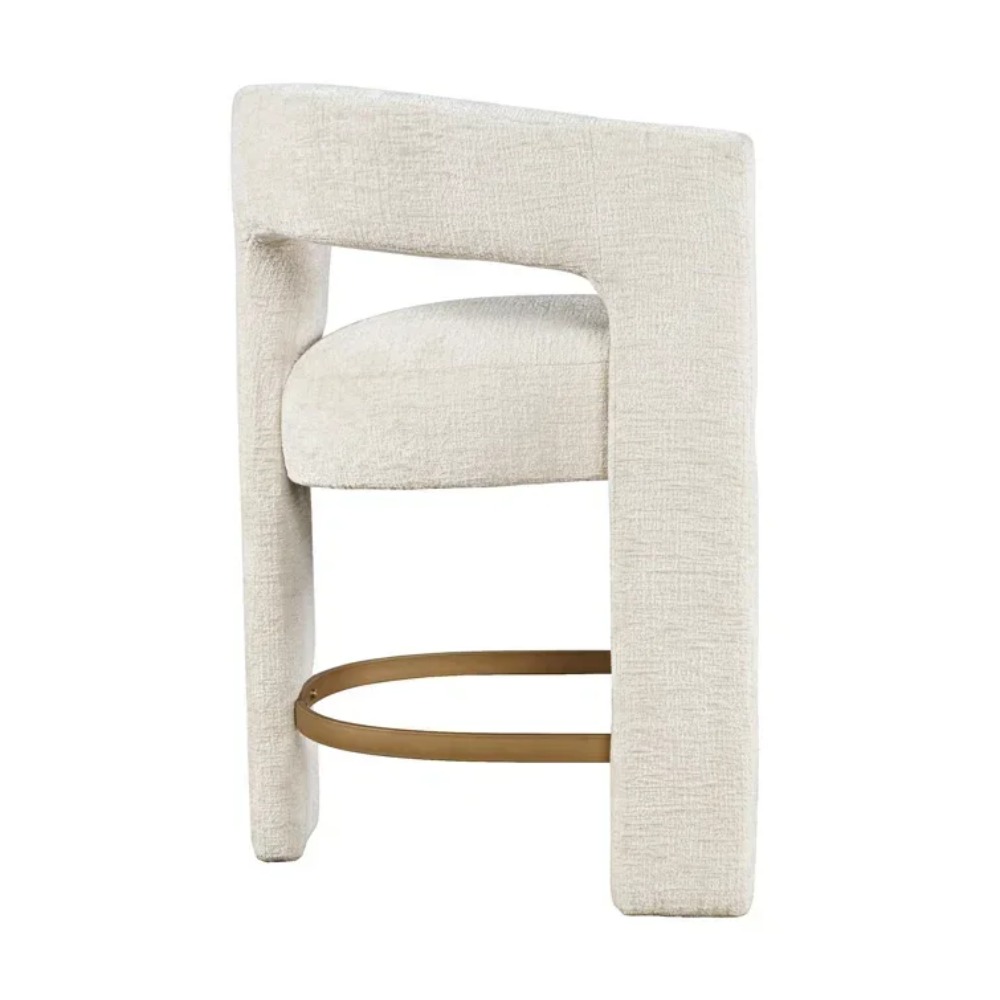 Modern Upholstered Counter Sto - Home Bar Stools 评论和价格