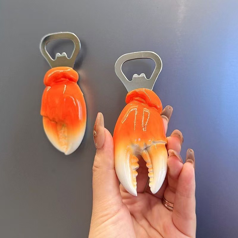 Crab Claw Magnet Beer Bottle O - Home Bar And Fridge 评论和价格
