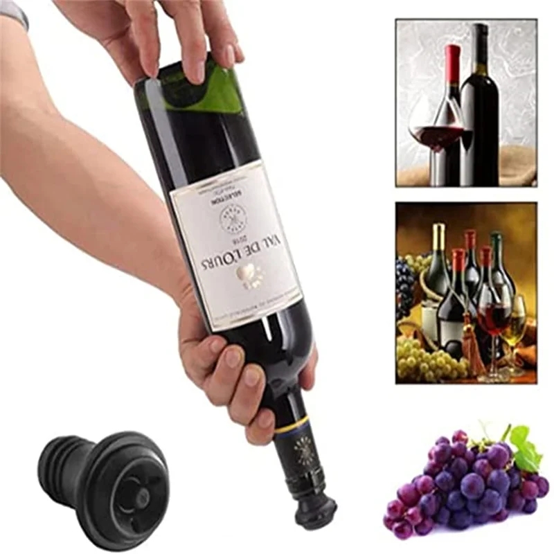 Wine Stopper with Vacuum Wine  - Wine Preservation Pump 评论和价格