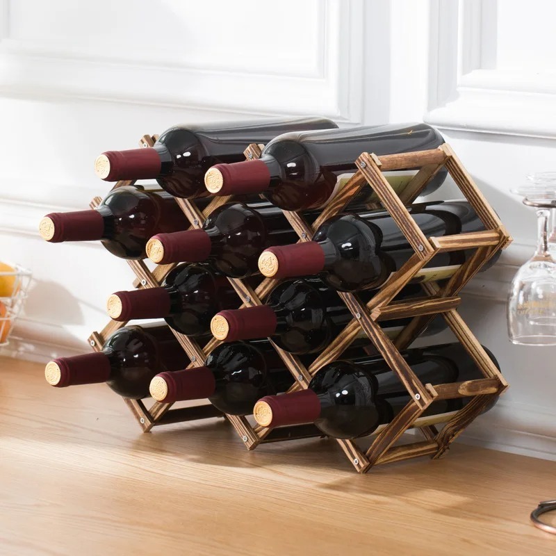 Stackable Wine Storage Shelves - Home Bar Shelf 评论和价格