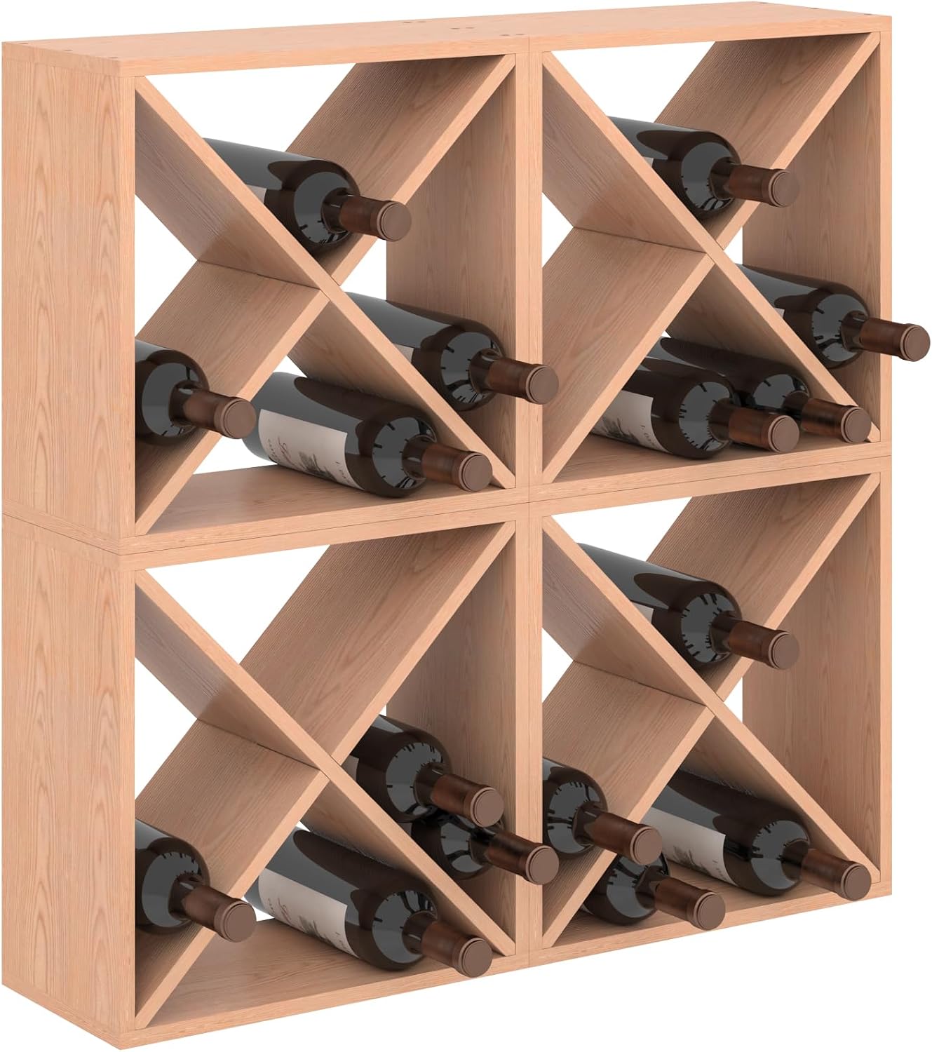 96 Bottle Wine Rack Countertop - Home Bar Shelf 评论和价格