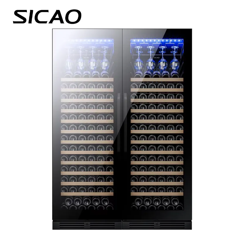 300 Bottle Wine Fridge Dual Zo - Home Bar And Fridge 评论和价格
