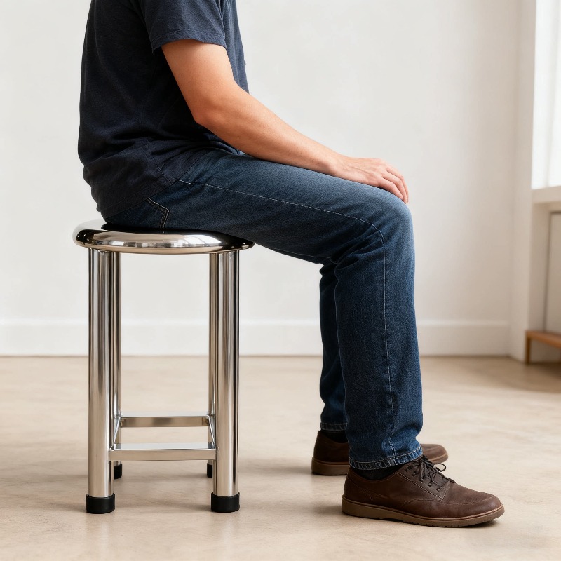 304 Stainless Steel Round Stoo - Home Bar Stools 评论和价格