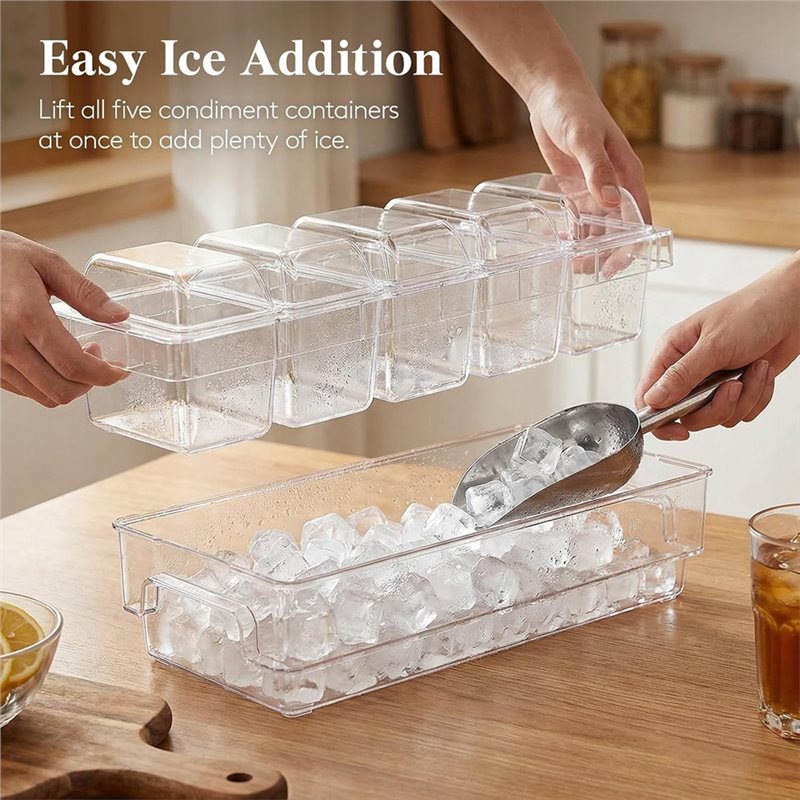 PHFU-Taco For Bar Serving Set  - Garnish Tray Set 评论和价格