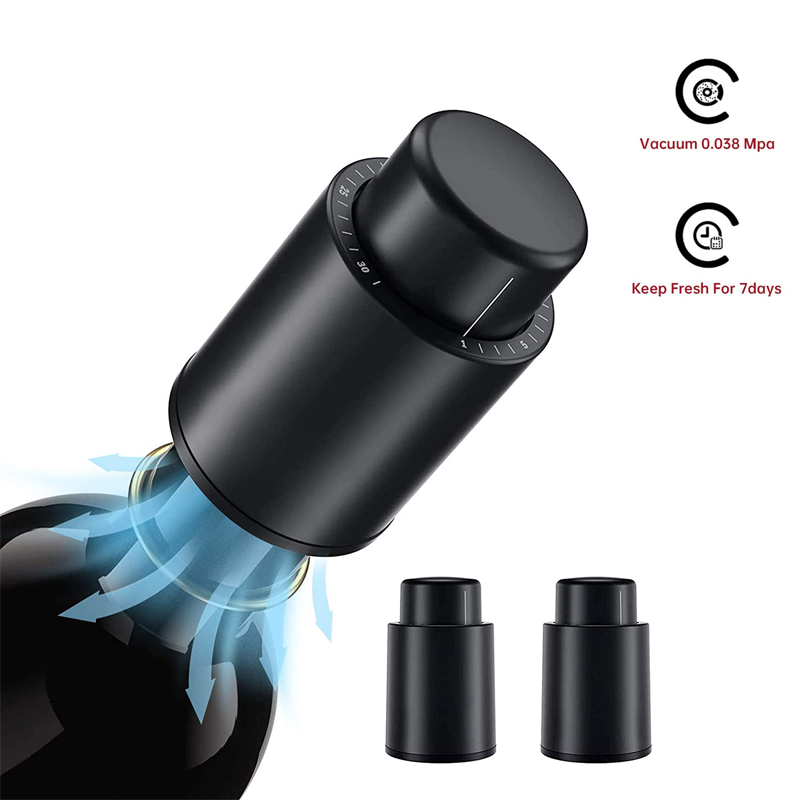 LMETJMA Wine Bottle Stoppers R - Wine Preservation Pump 评论和价格